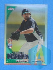 2010 Topps Chrome Kanekoa Texeira #208 Refractor Rookie Seattle Mariners